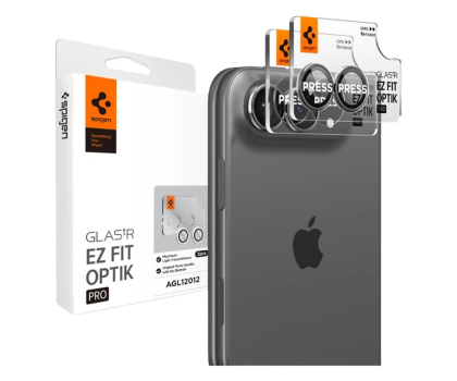 Szkło ochronne do smartfonów Spigen Optik Pro Glas.Tr Ez Fit do iPhone Duo Star White